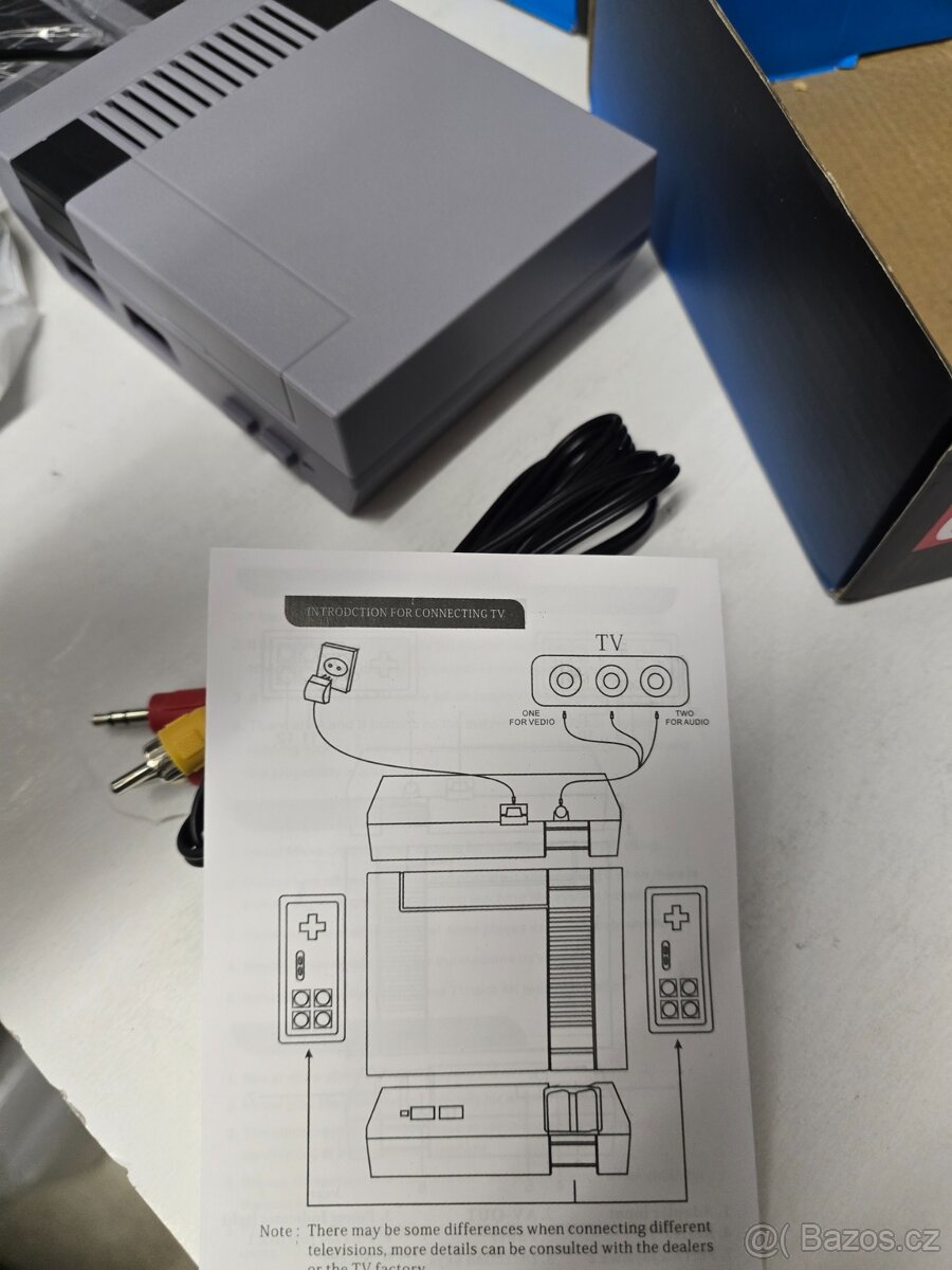 Retro herní konzole 620 her, 2 ovladače, nová - 6