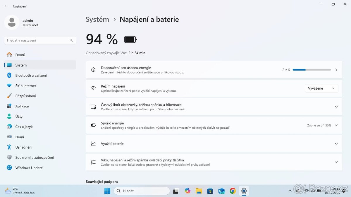 NTB-HP EliteBook 840 G3 nová baterie i5-6200U/ SSD 480GB - 6