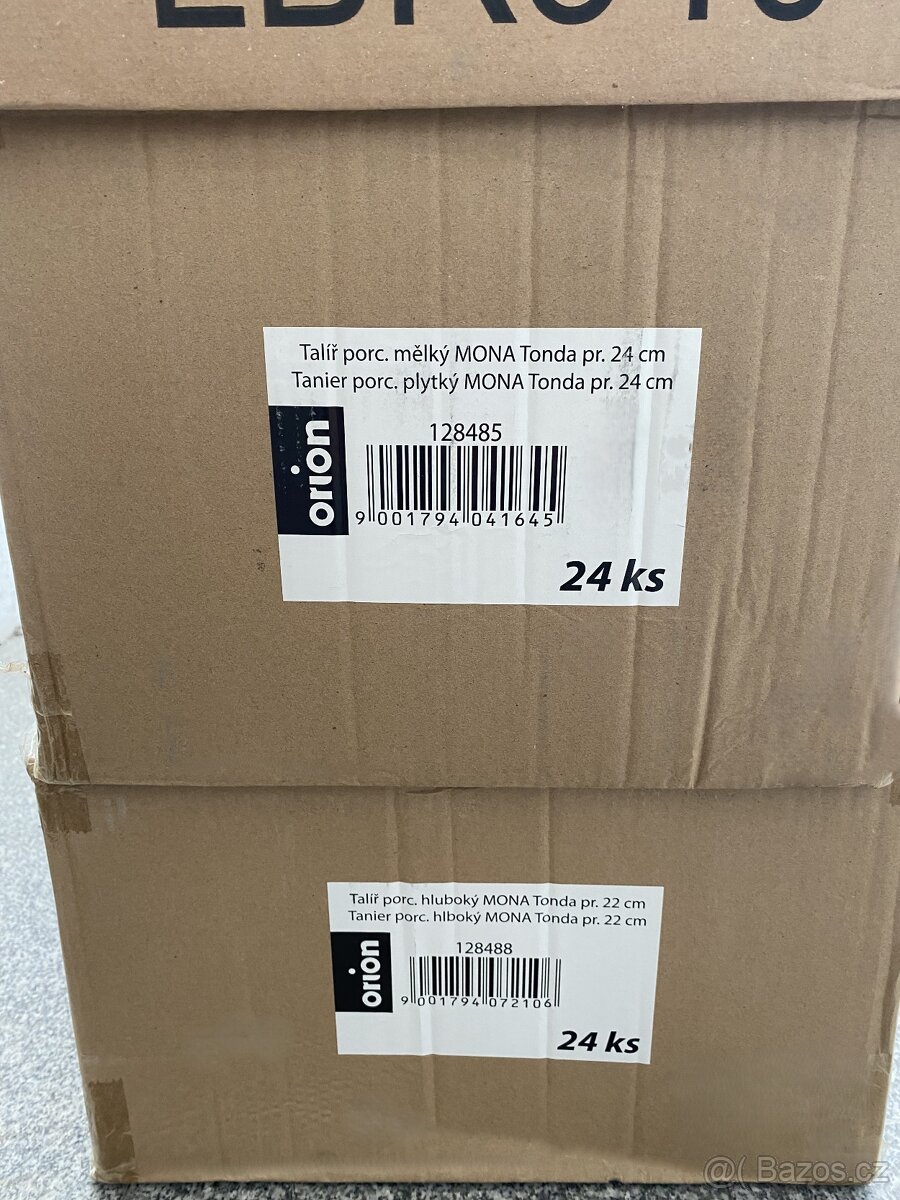 Nádobí - talíře, misky, příbory, skleničky - NOVÉ - 6