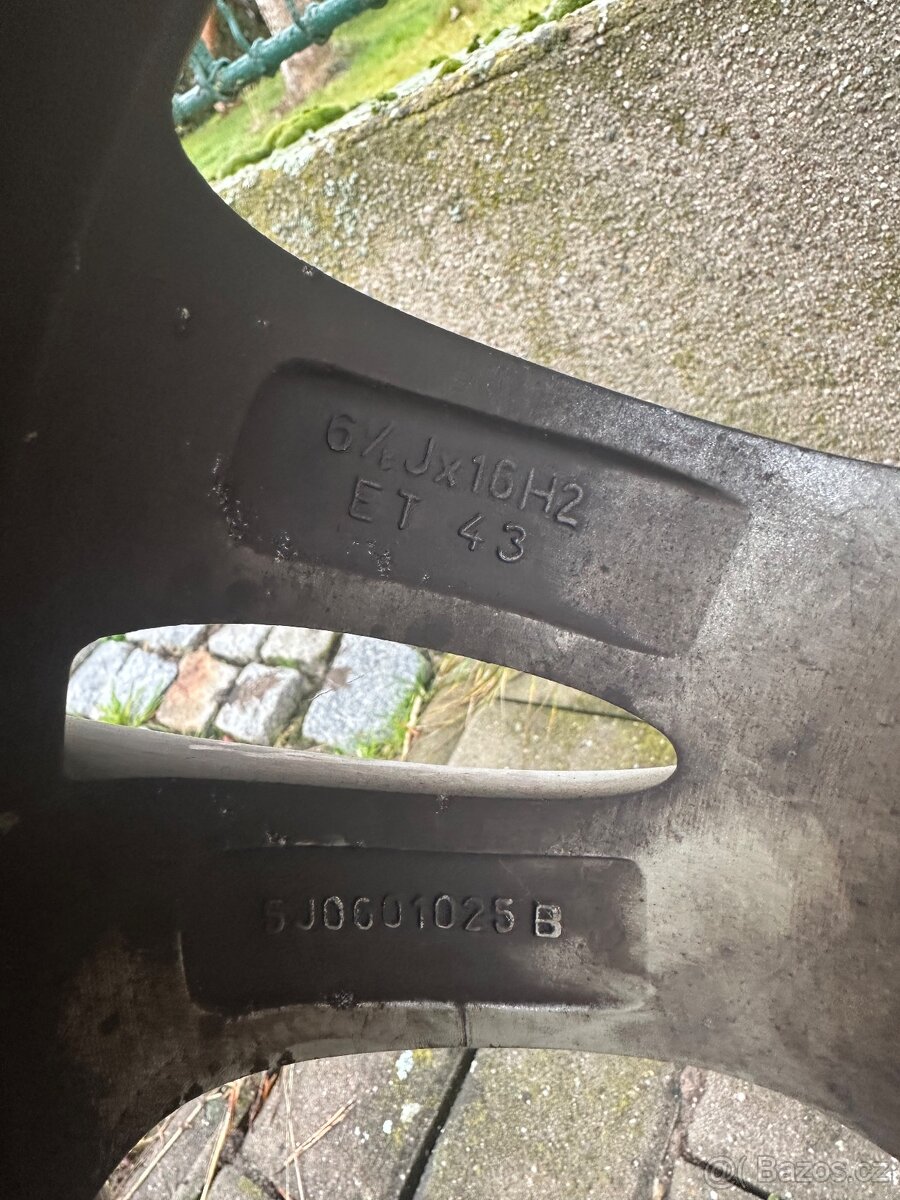 Originální ALU Škoda Fabia 2 - 6