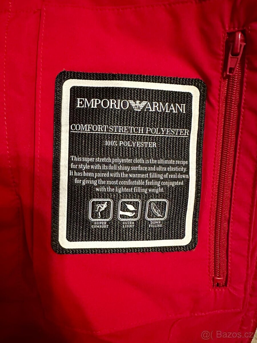 Péřová bunda Emporio Armani pánská - 6