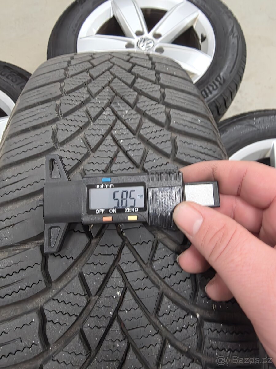 Zimni kola volkswagen tiguan 215/65 r17 - 6