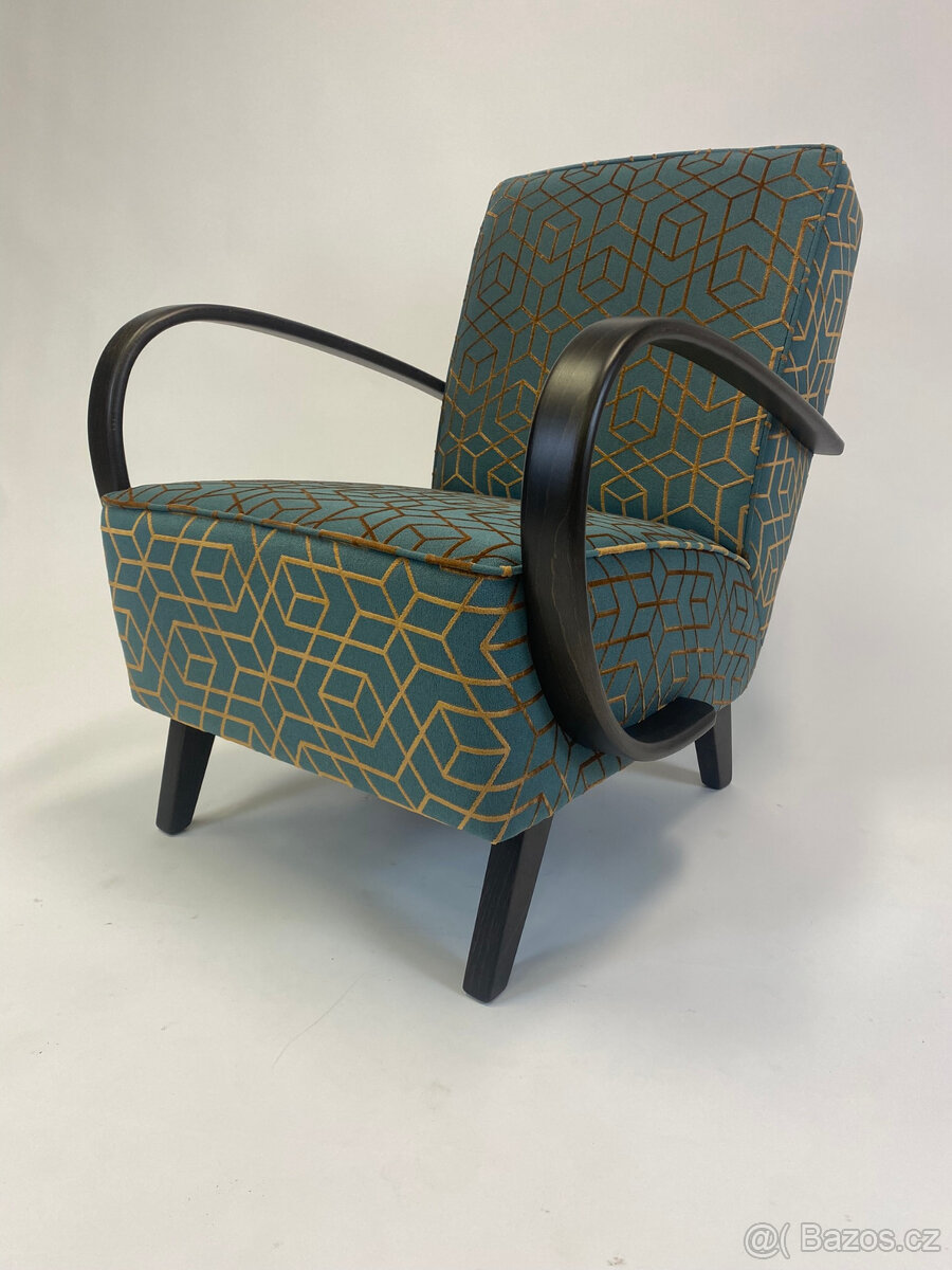 Luxusní křesla Halabala po kompletní renovaci 2ks - 6