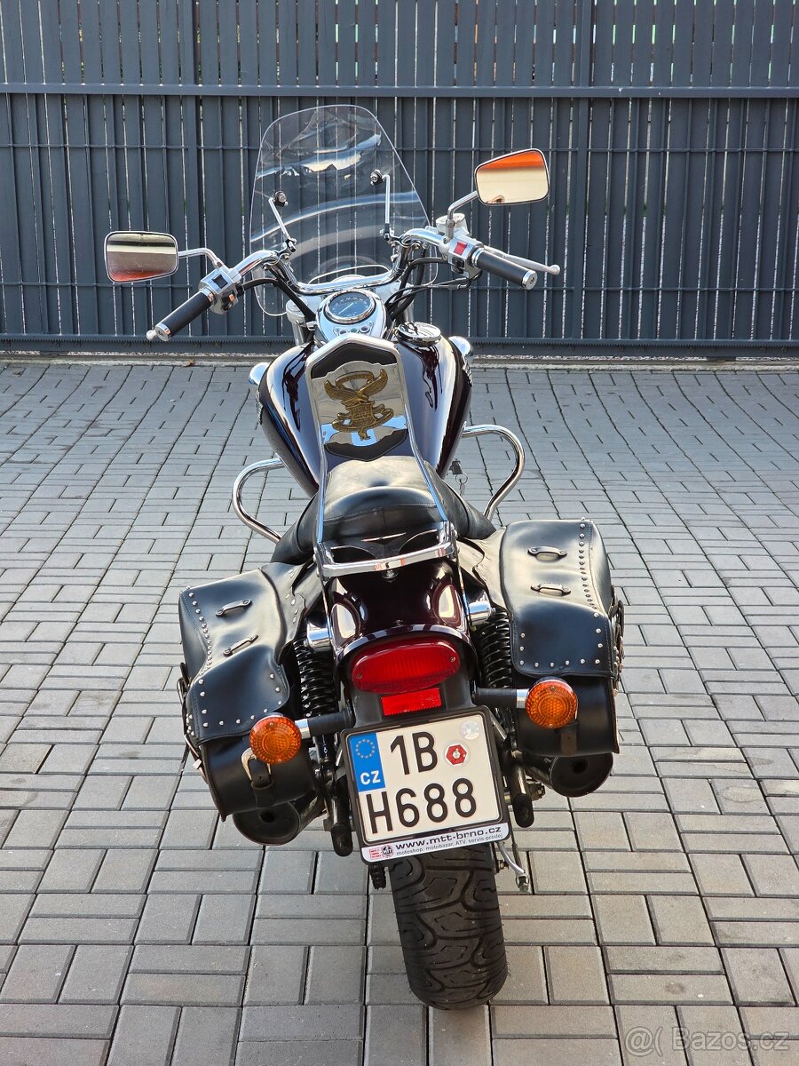 Kawasaki EN 500, padací rám, brašny, plexi, opěrka - 6