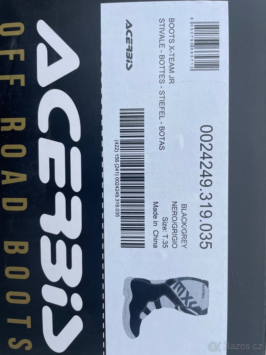 Acerbis Boots X-Team dětské 35 - 6