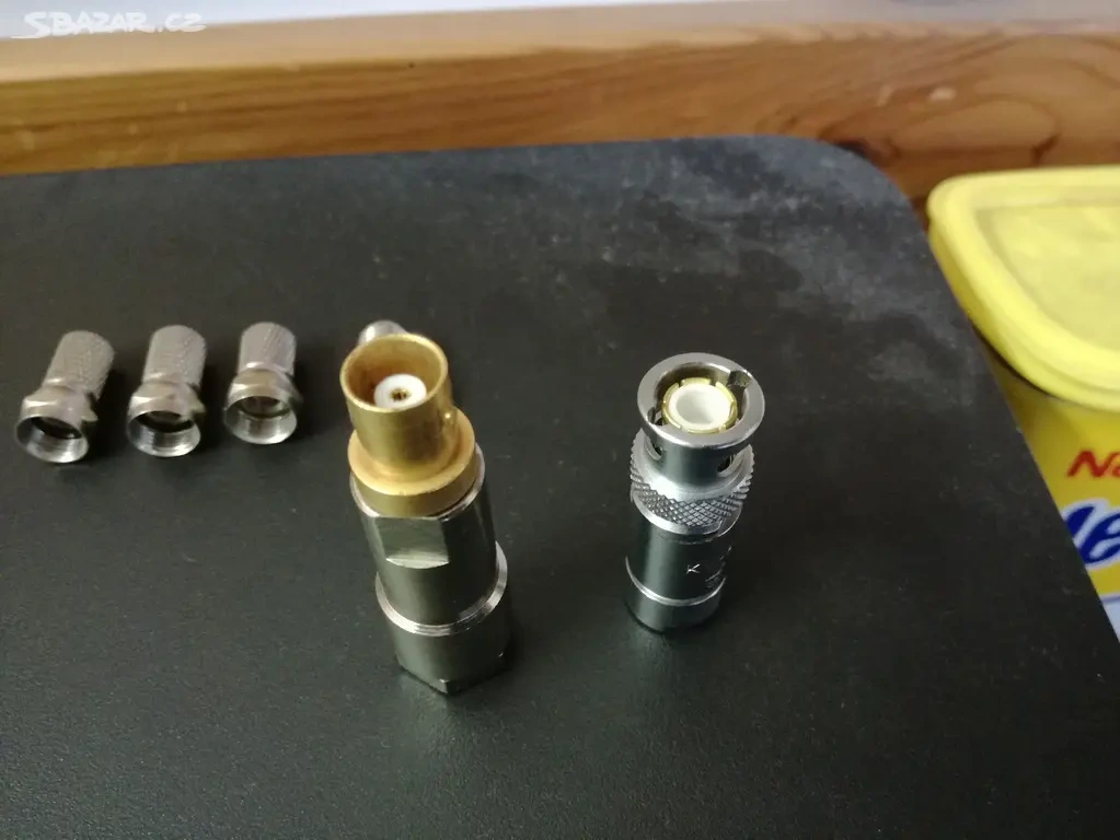 TV anténní zástrčky/zásuvky, koaxiální konektory - 6