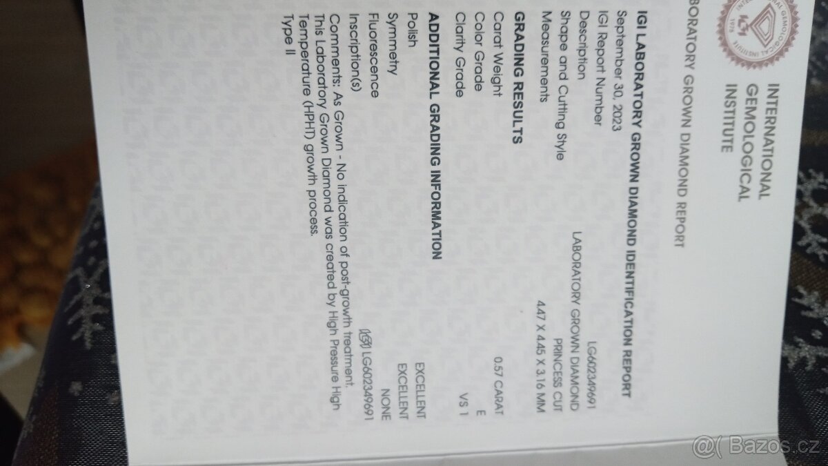 Diamantový prsten Bisaku - 6