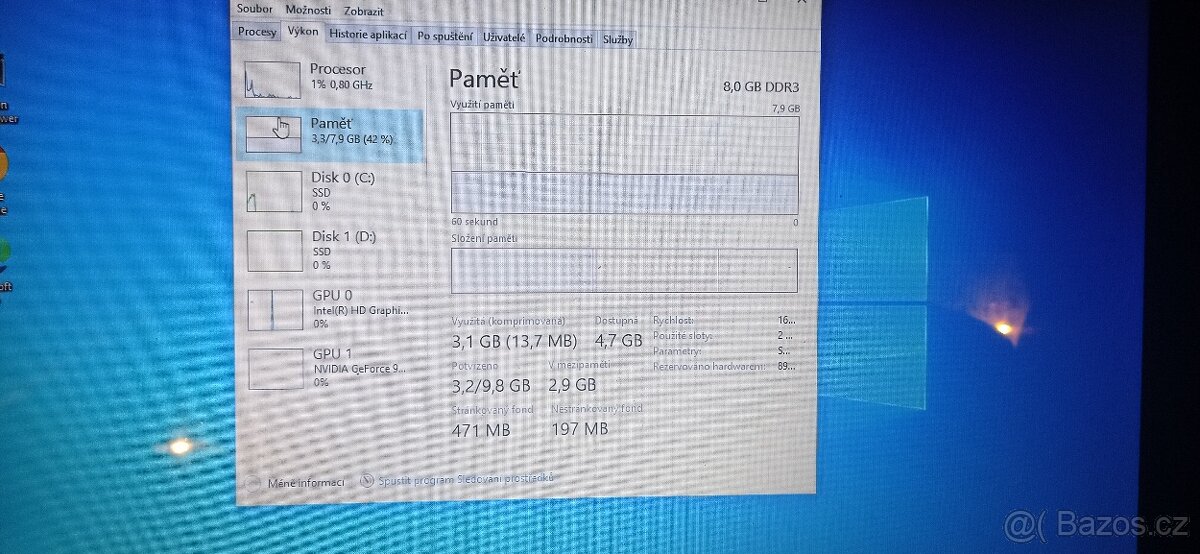 Dell i3,8GB,SSD,GPU - 6