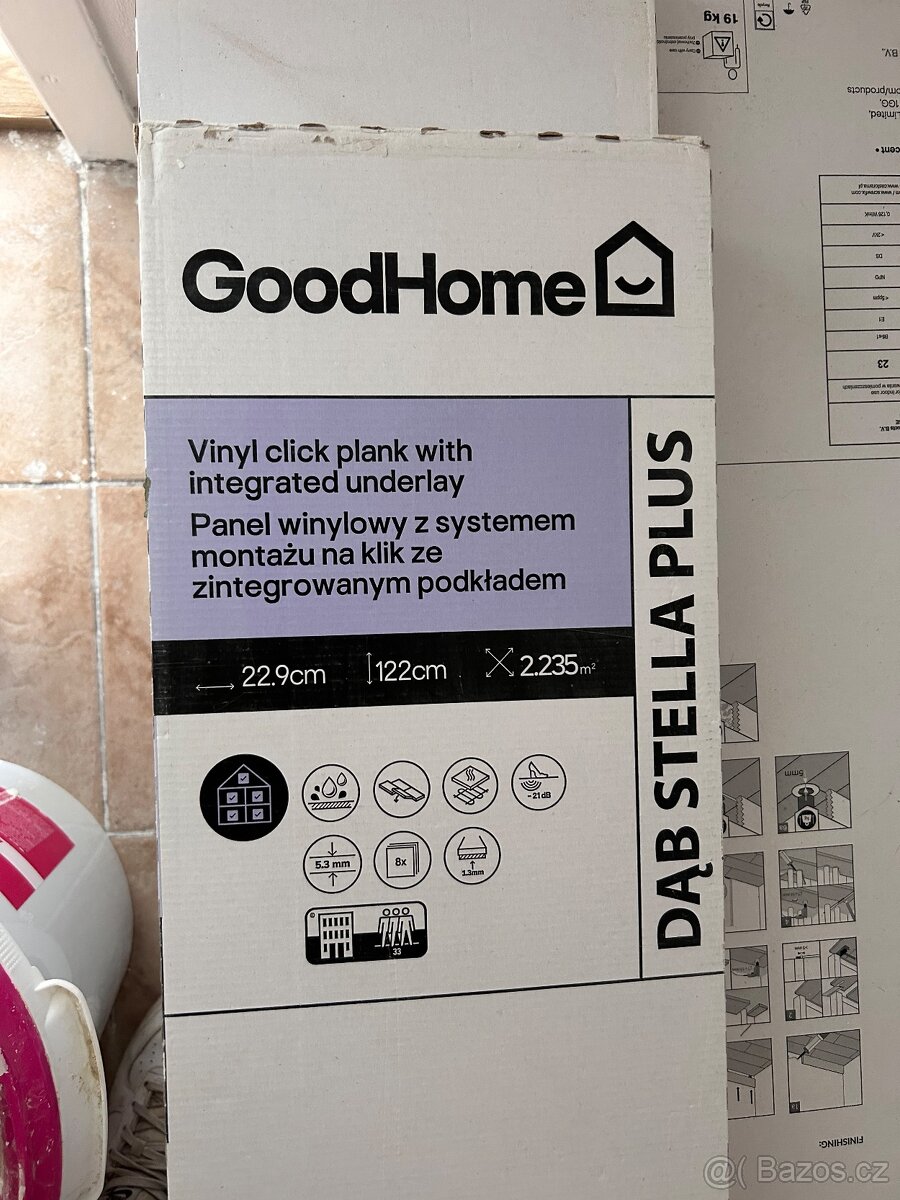 Prodám vinylovou podlahu CLICK Dub - 6