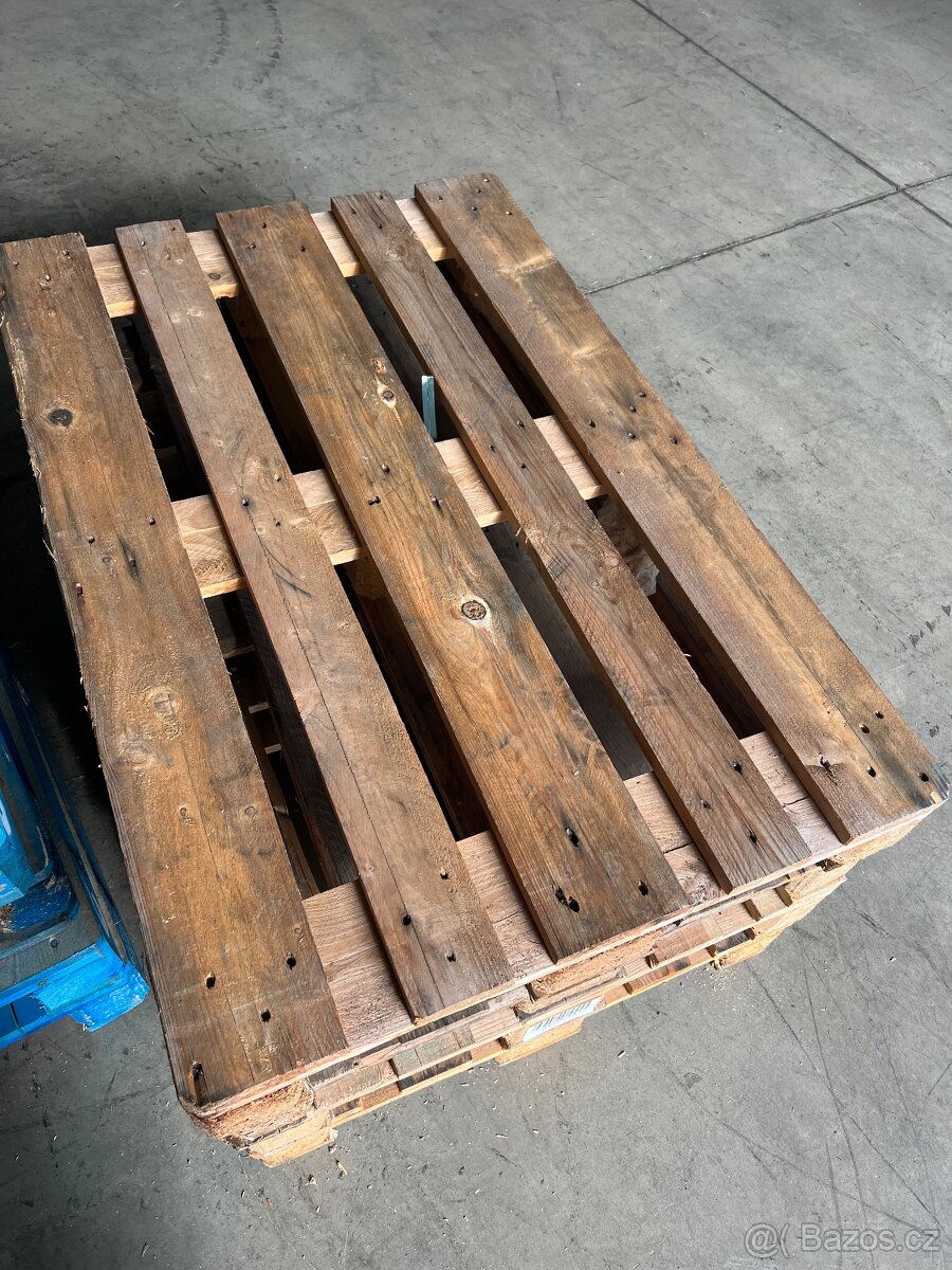 EUROpalety - světlé nepoškozené, tmavší s malým poškozením - 6