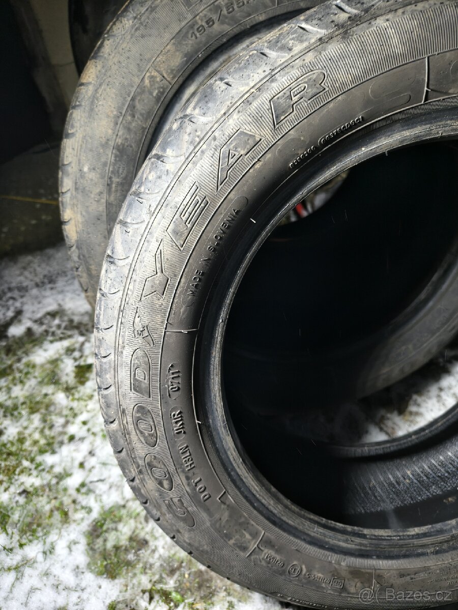 195/55R15 letní Goodyear - 6