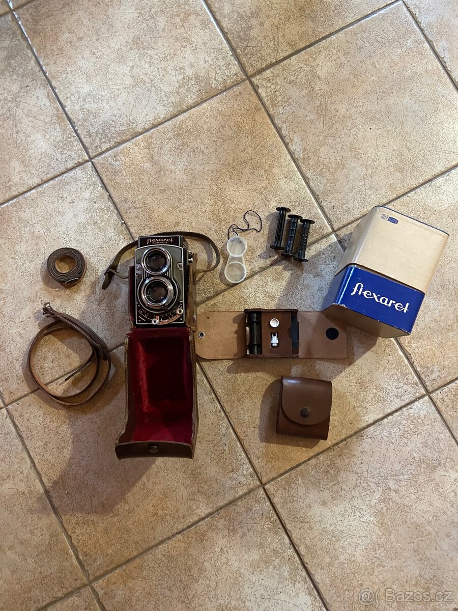 Fotoaparát flexaret + příslušenství - 6