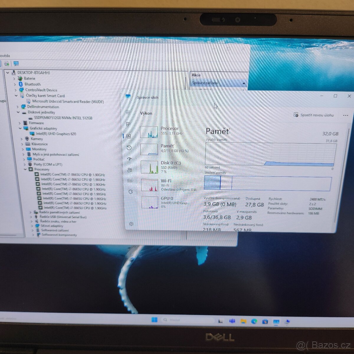 Dell Latitude 7300 / i7-8665U/32GB-DDR4/512GB-NVMe - 6