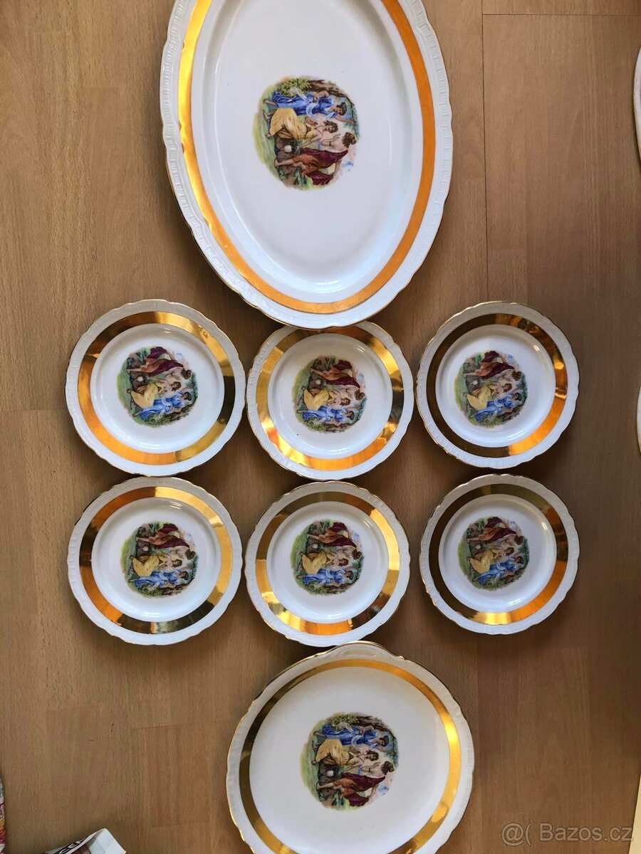 Porcelán - 3 grácie - 6