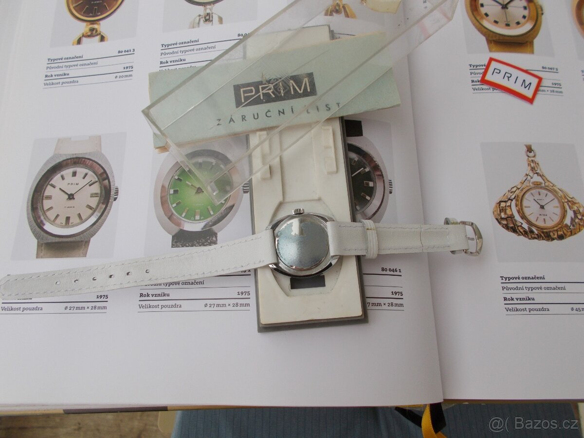 krasne damske trezor hodinky prim 1975 komplet nove - 6