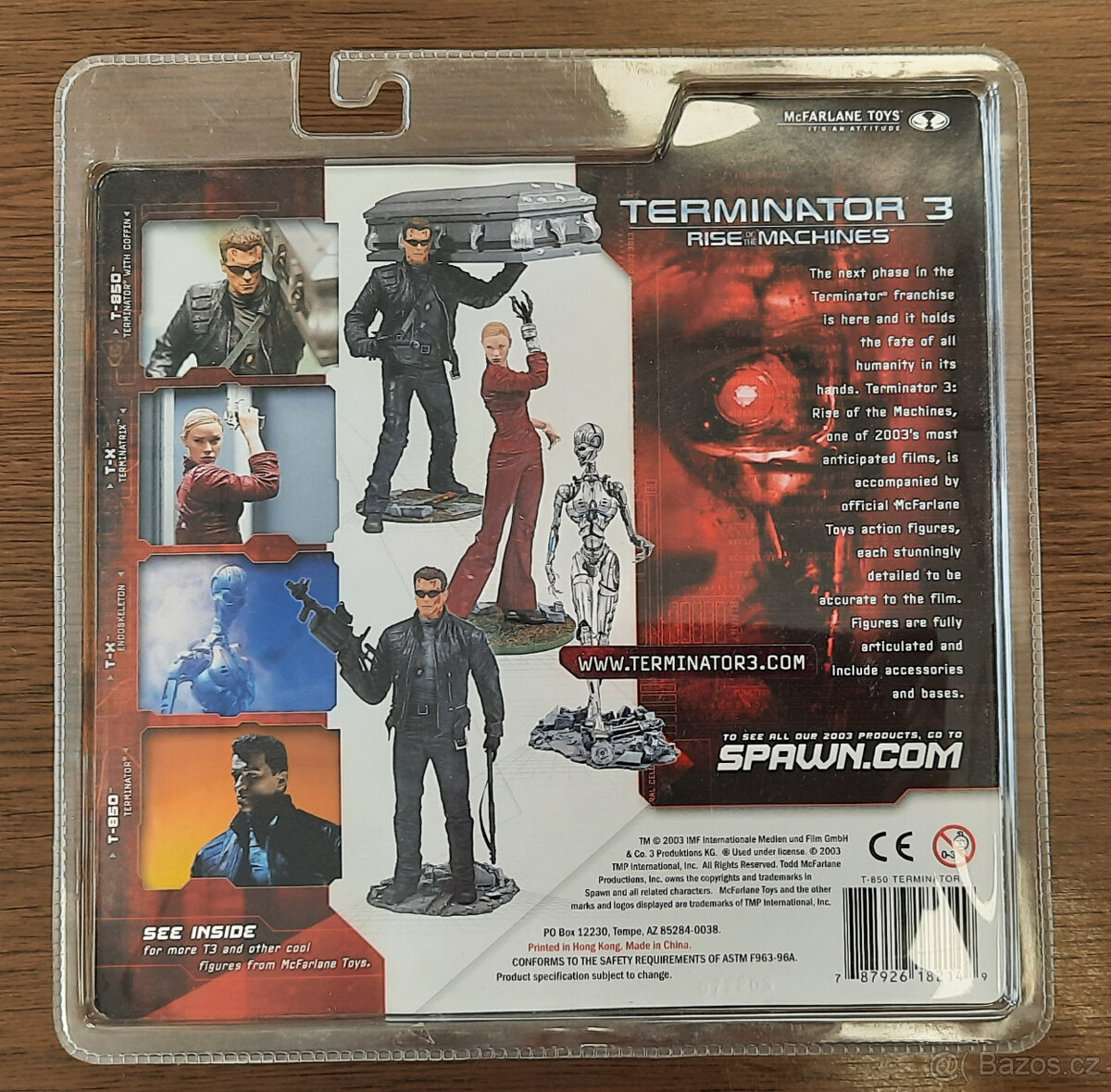 Raritní figurka McFarlane Terminator 3 T-850 - nová. Sleva - 6