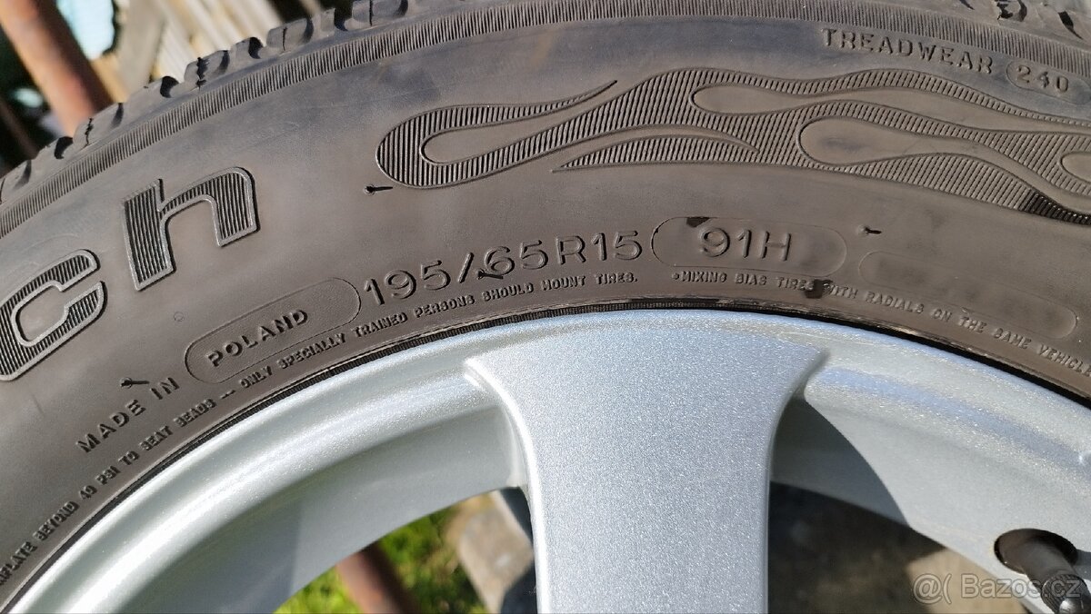 Prodám alu kola Dotz 4x108 r15 - 6