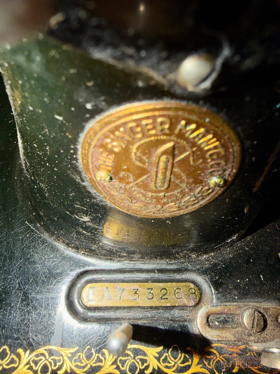 Prodám SINGER šicí stroj 1936, Kilbowie, Clydebank, Anglie - 6