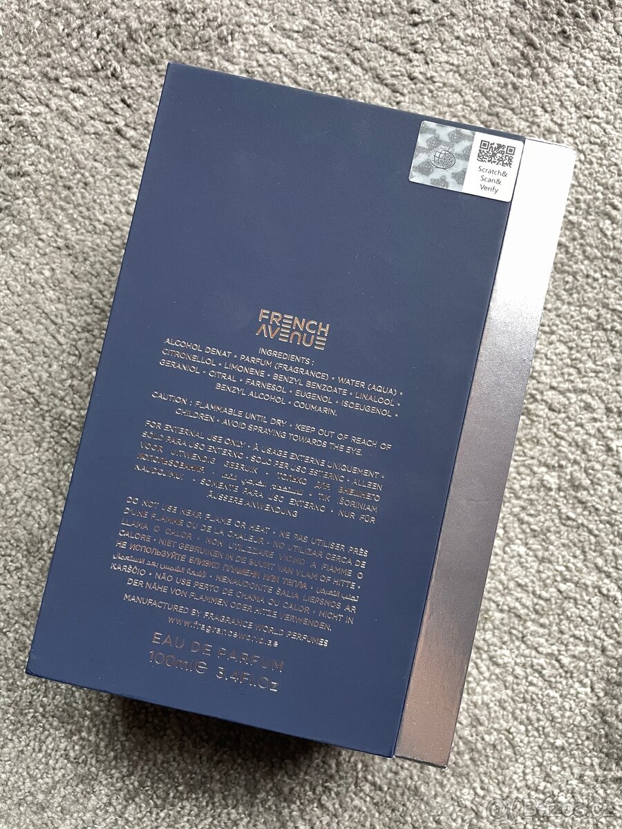 French Avenue Azzure Aoud 100ml - 6