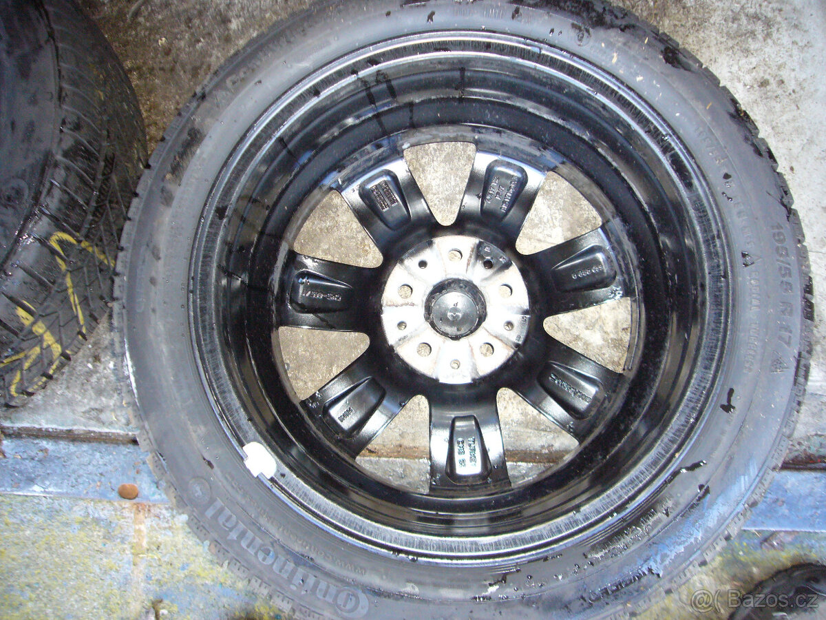 ZIMNÍ ALU KOLA MINI COOPER-BMW 17" 5x112 7" et-47, - 6