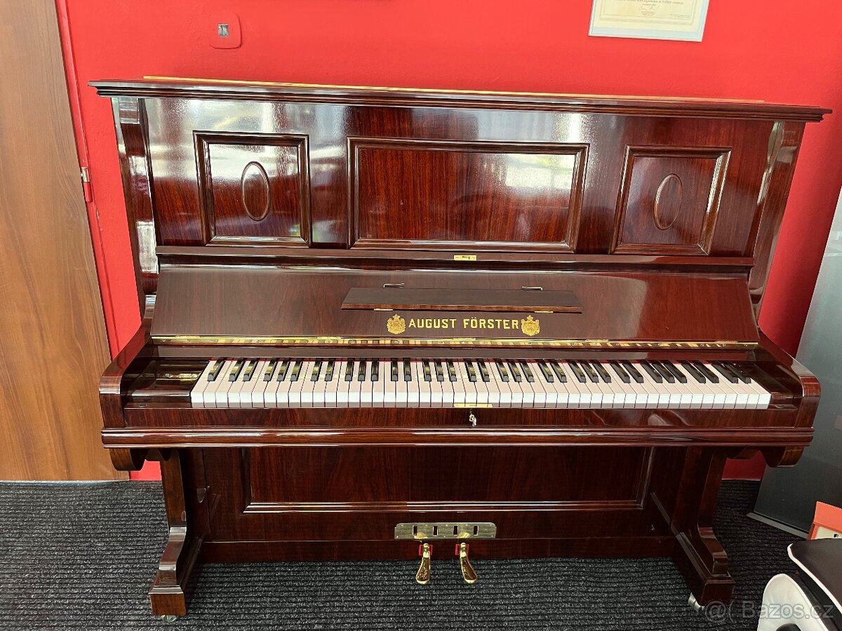 Německé pianino August Forster po odborné renovaci - 6