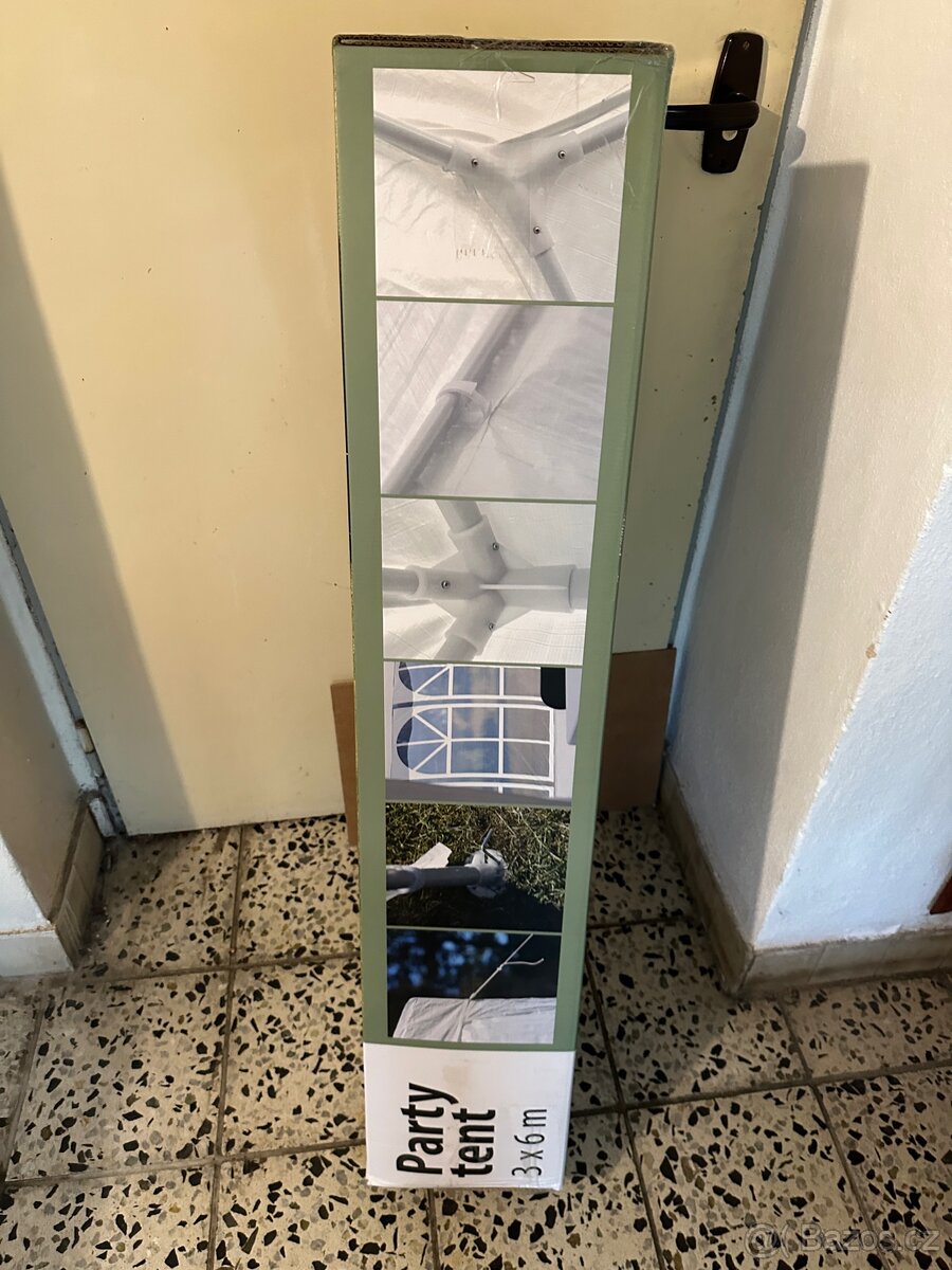 Párty stan 6x3m - 6