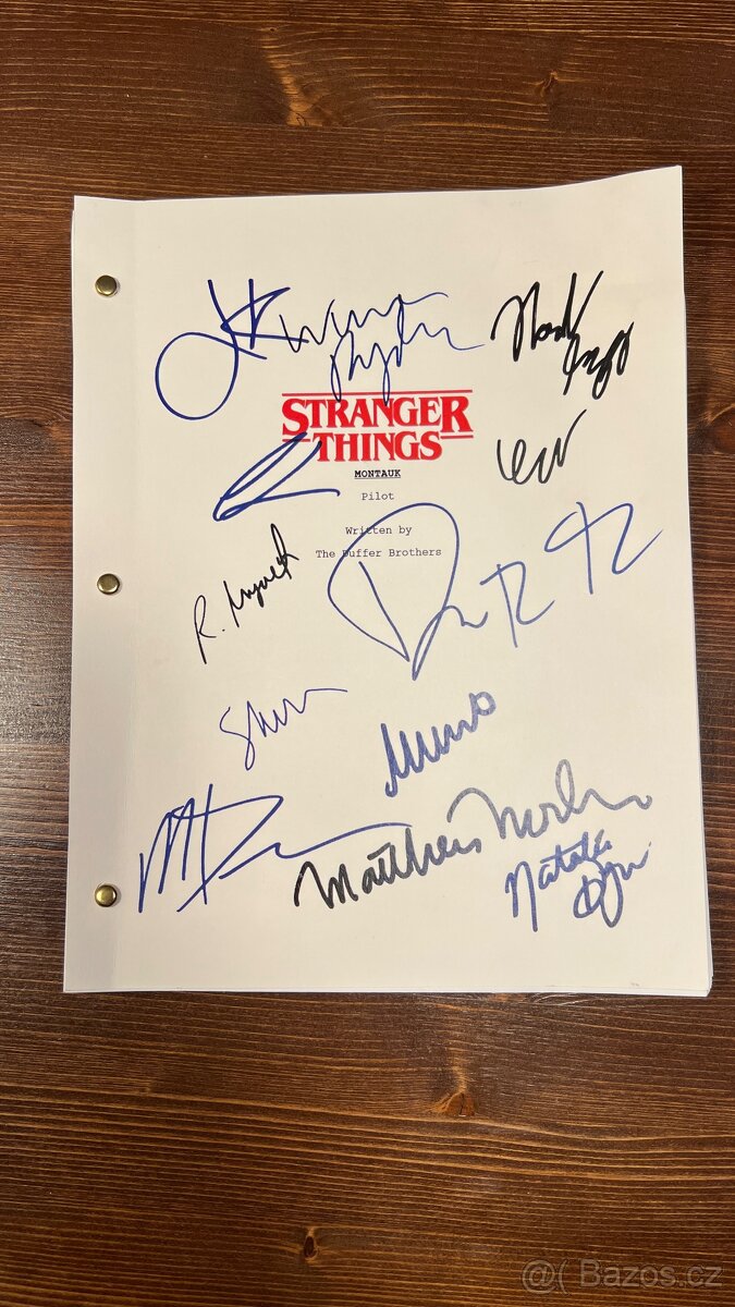 knihy Stranger Things + scénář pilotního dílu - 6