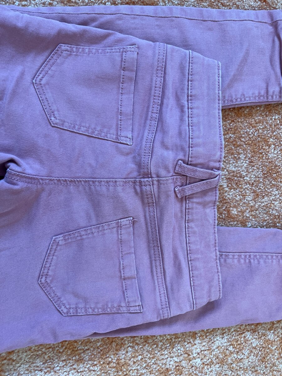 Dívčí zateplené kalhoty 122 - 6