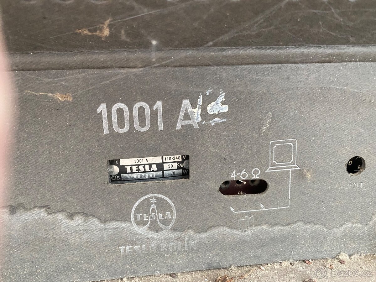 Rádio s gramofonem TESLA Dirigent 1001A - 6