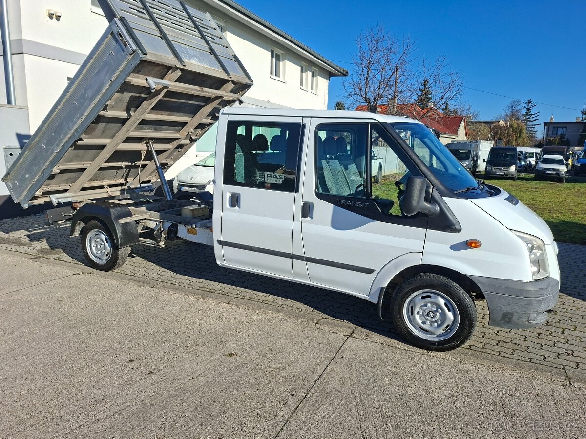 Ford Transit 2,2D- 92KW -7mist - 3stranný vyklapeč - 6