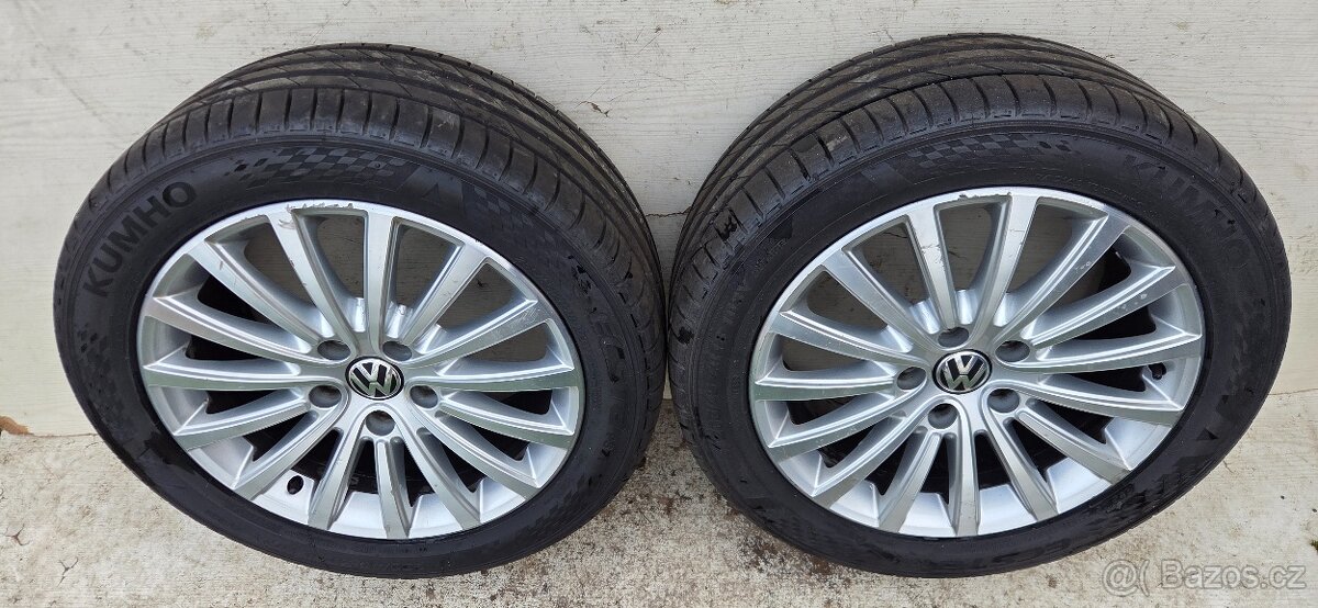 VW Canberra 18" 5x120, letní 255/45R18 (T5 T6 T6.1) - 6