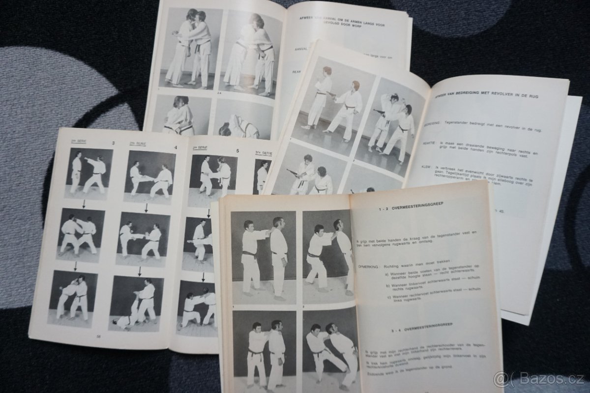 Sada 4 brožur o Ju-Jitsu plných obrázků a fotek - 6
