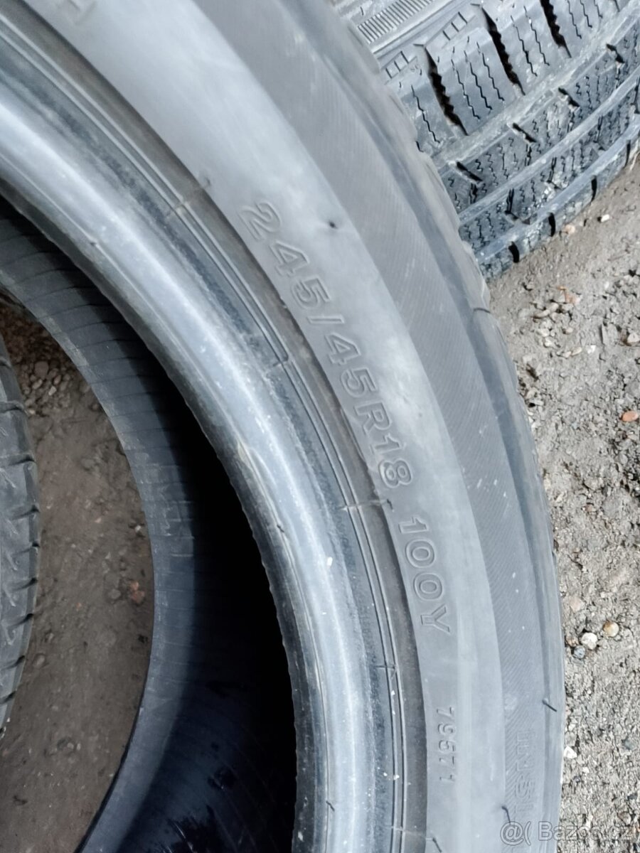 245/45/18 100y Bridgestone - letní pneu 2ks - 6