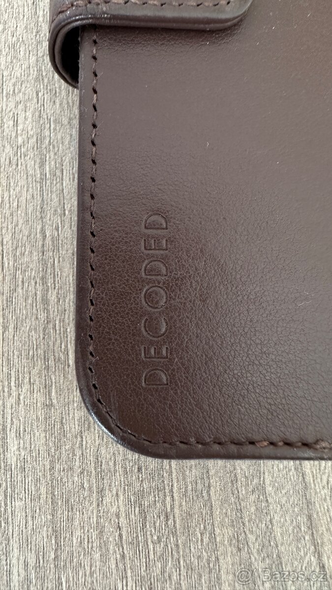 Kryt Kožený Decoded 2v 1 na iPhone 14 pro - 6