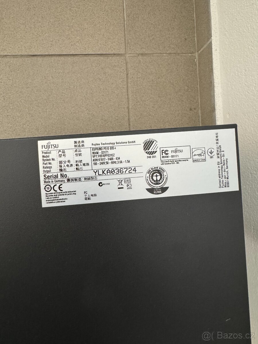 Počítač Fujitsu Windows 10 PRO - 6