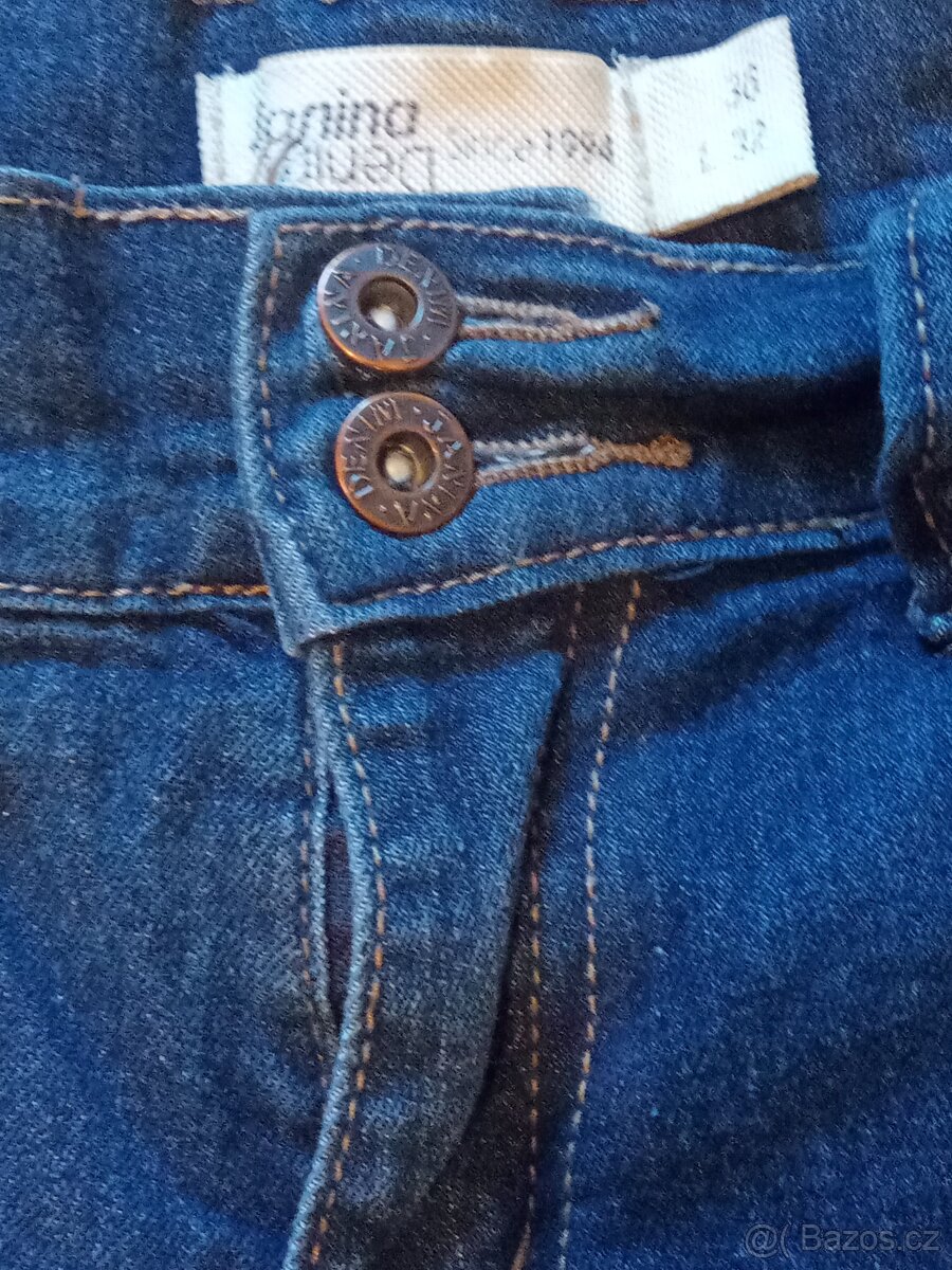 Prodám dámské/dívčí džíny/rifle Janina, 36 - 6