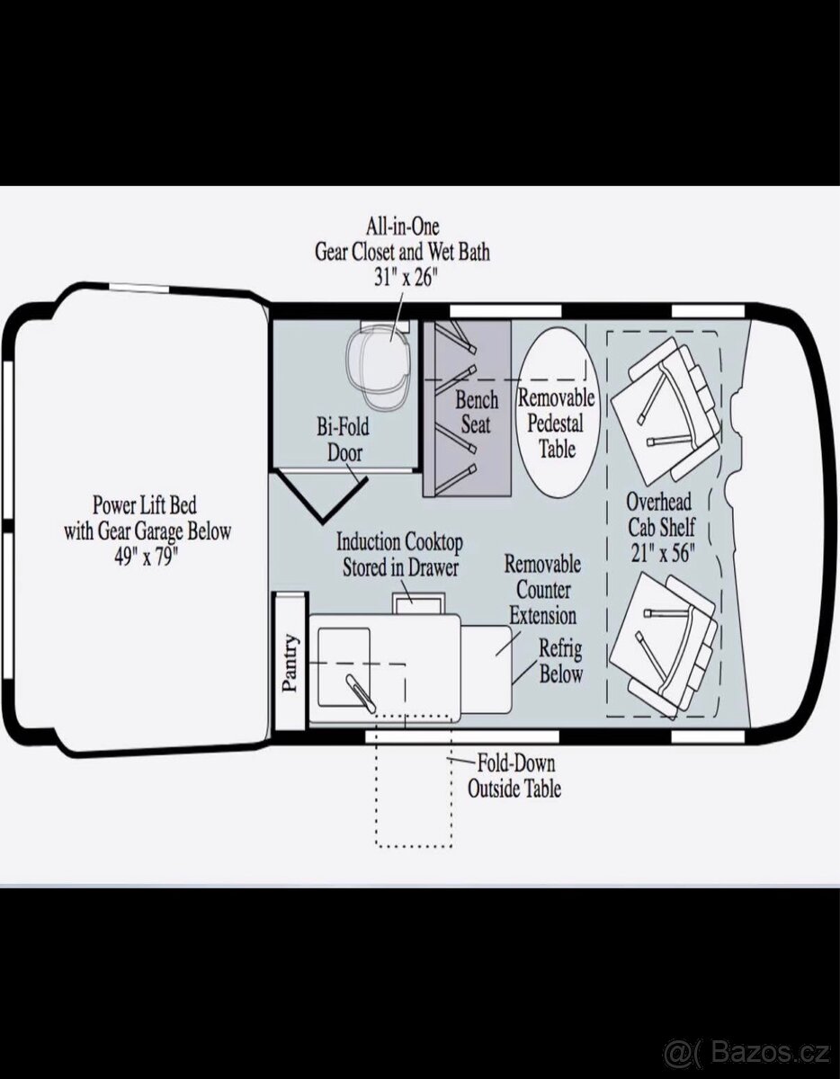 Obytný sprinter 3.0 v6 4x4 - 6