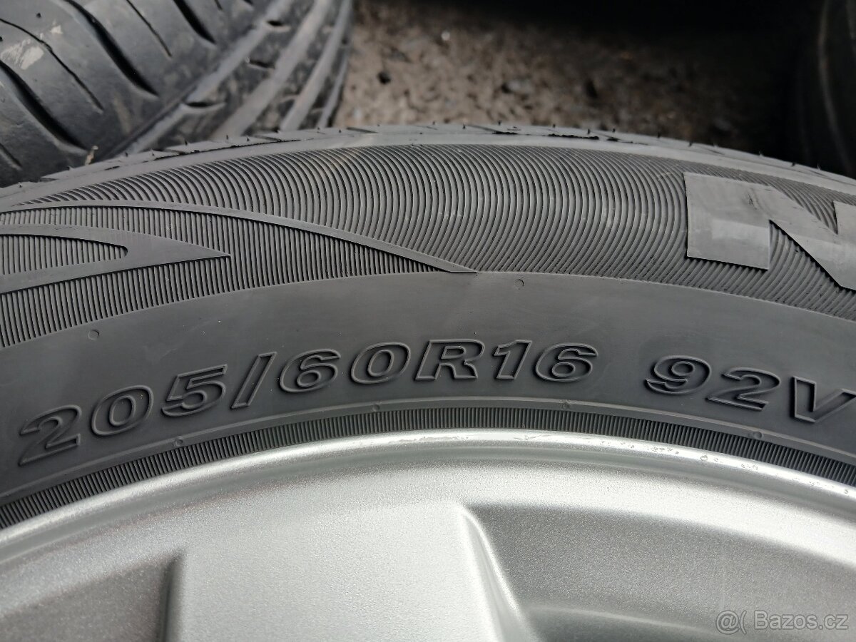 P- Sada Orig ALU kol Peugeot 205/60R16 letní - 6