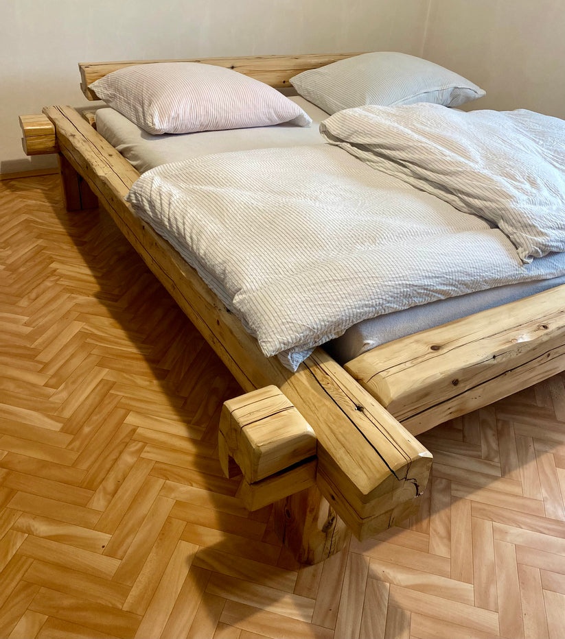 Rustikální postel Dažbog - 6