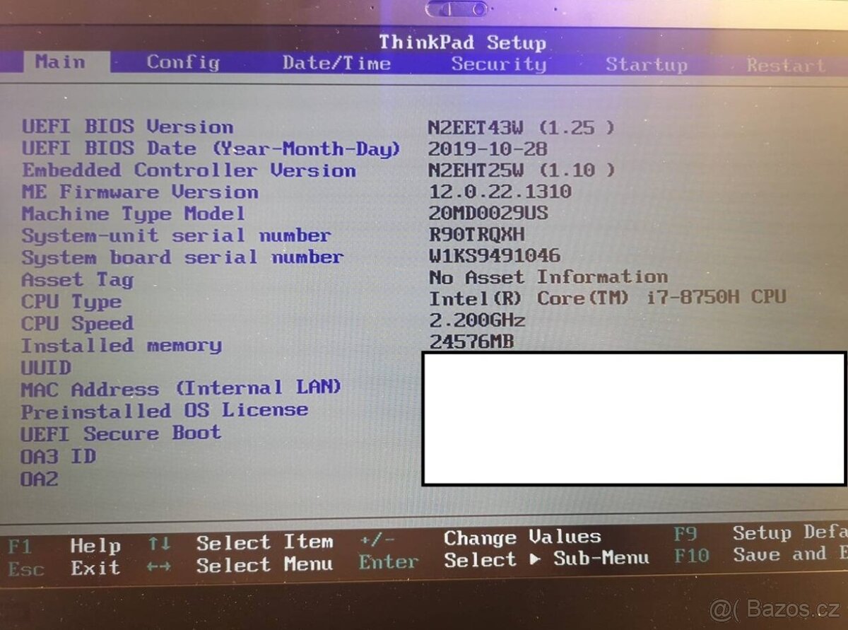 lenovo ThinkPad P1 - i7 24GB 1TB P1000 - 6