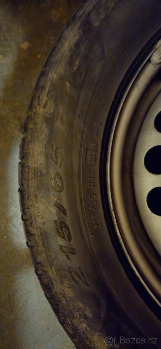 Plechove disky s pneu VW T5 - 6
