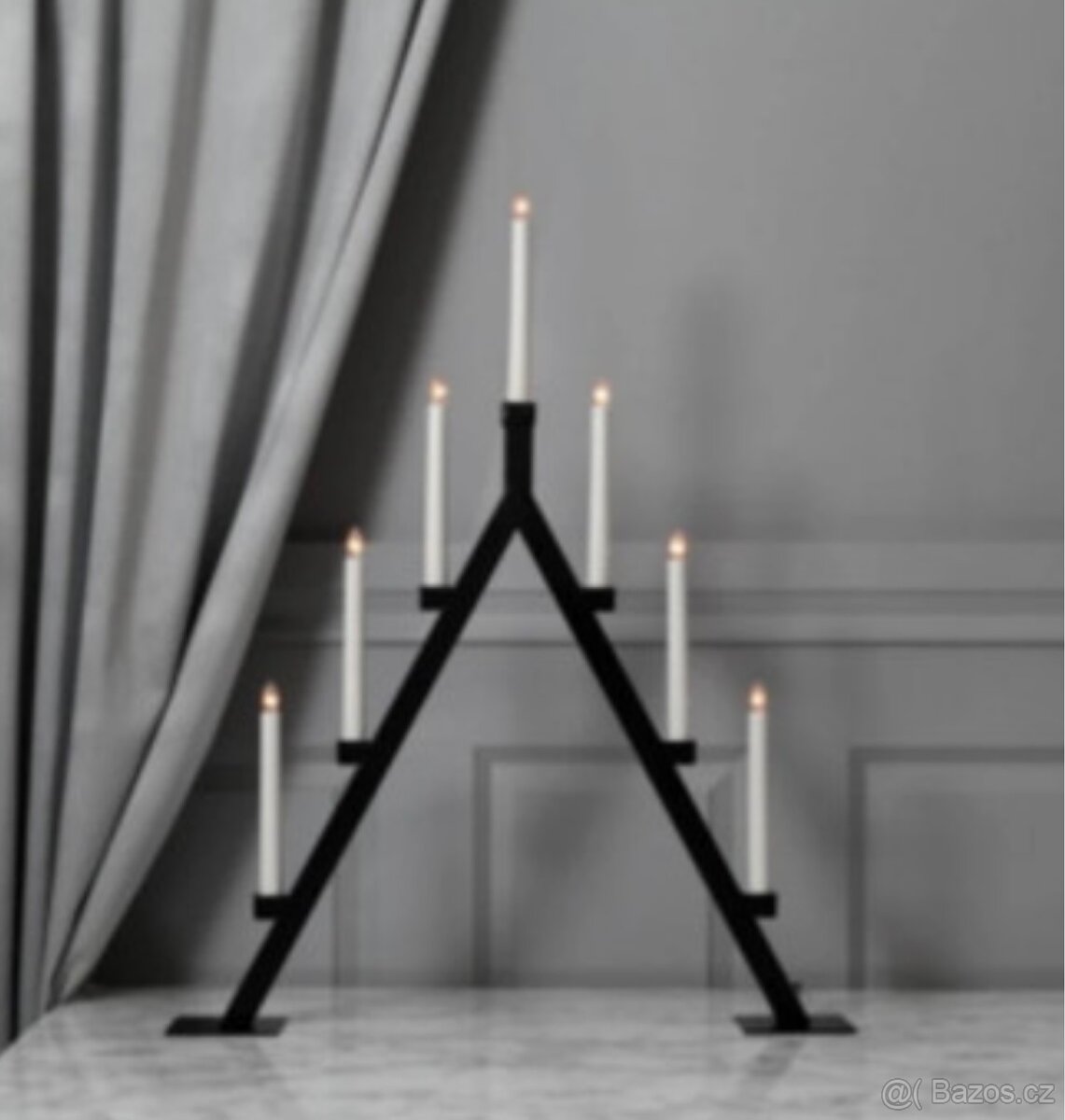 Vánoční svícen Star Trading 75cm - 6