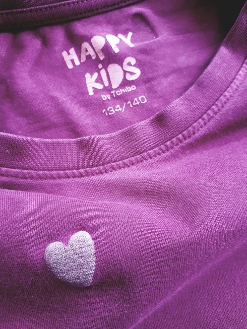 DÍVČÍ PYŽAMO SE SRDÍČKY • TCHIBO vel. 134-140 - 6