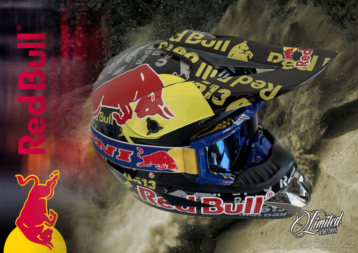 RED BULL HELMA + OKULIARE KINI + MIKINA + KARTA - 6