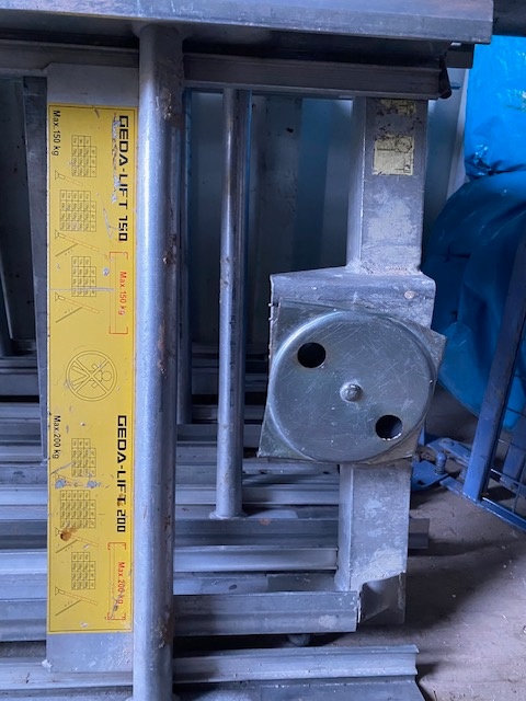 žebříkový výtah geda 18 m - 6