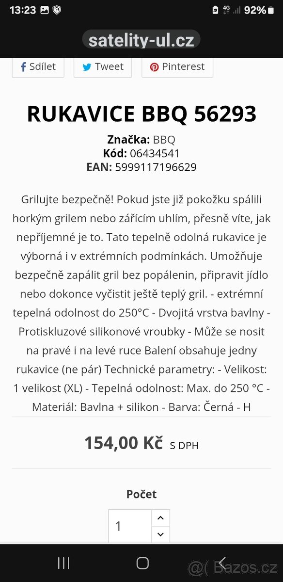 Rukavice na grilování - 6