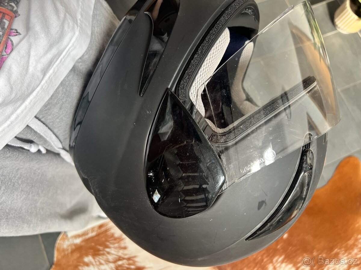 AGV Full-Face Helmet (Matte Black) - 6