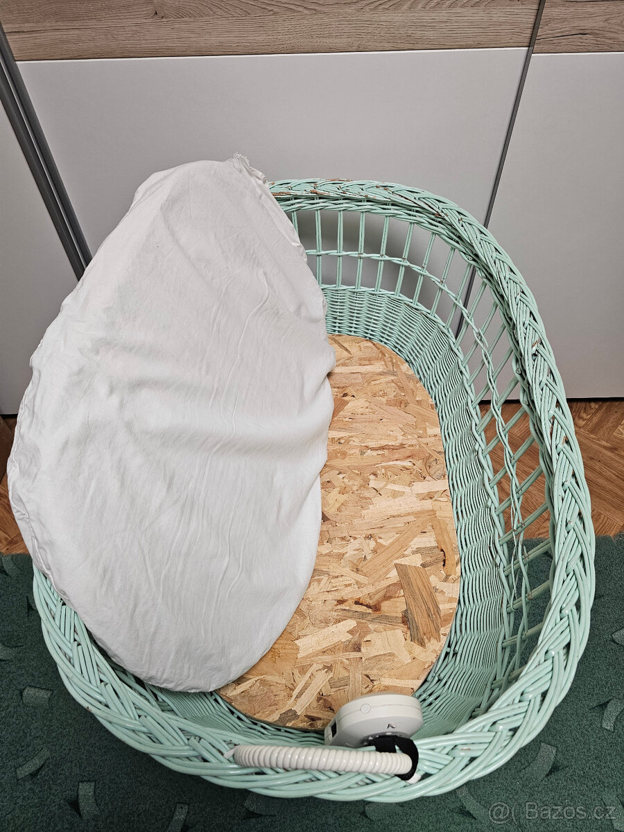 Proutěný koš pro miminko Leipold - 6