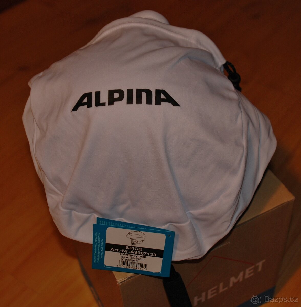 lyžařská helma přilba Alpina Spice white flamingo matt - 6