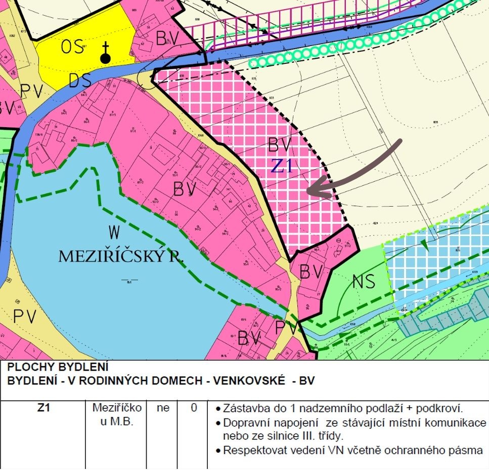 Prodej krásného stavebního pozemku - 1 763 m2 - Meziříčko - 6